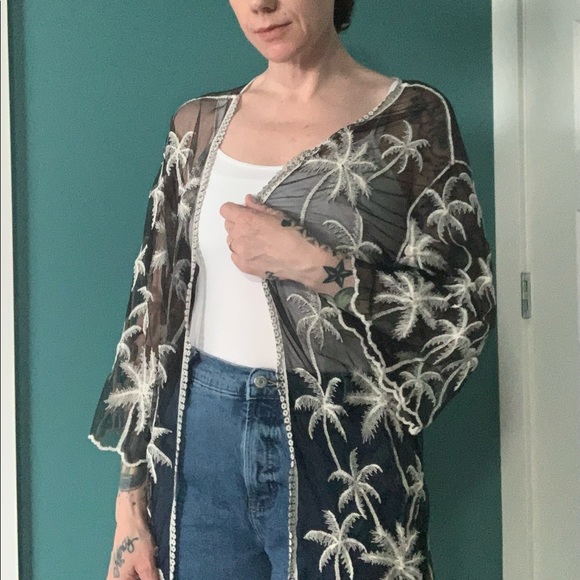 Palm tree π΄ vintage coverup - Picture 7 of 8